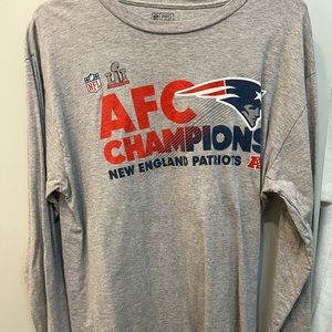 Patriots AFC Championship long sleeve t shirt